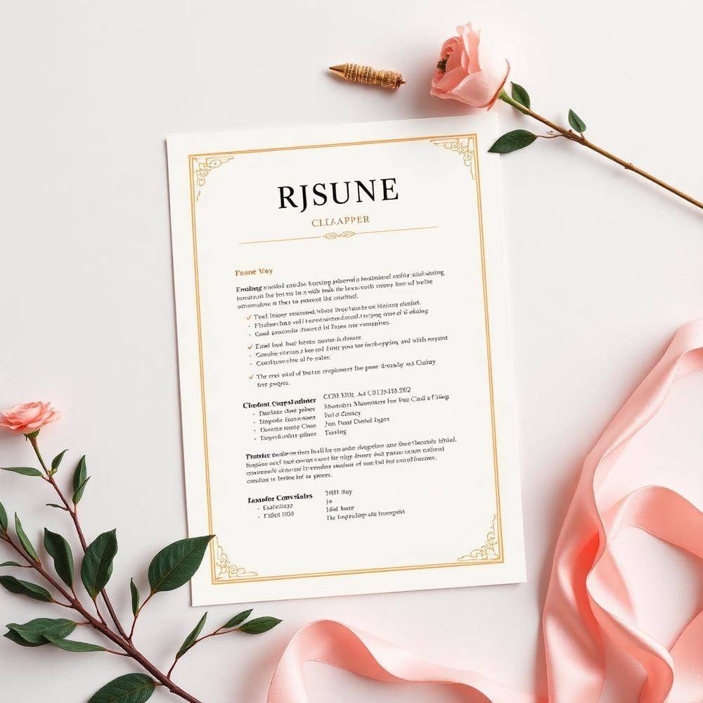 Executive Résumé